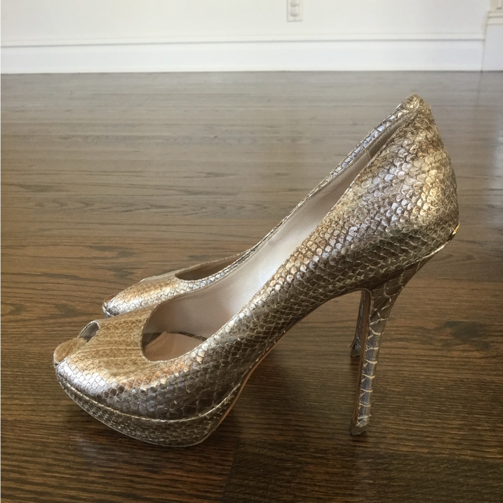 Christian Dior Metallic Miss Dior Escarpin 12 Pumps 39.5 - Picture 4 of 11
